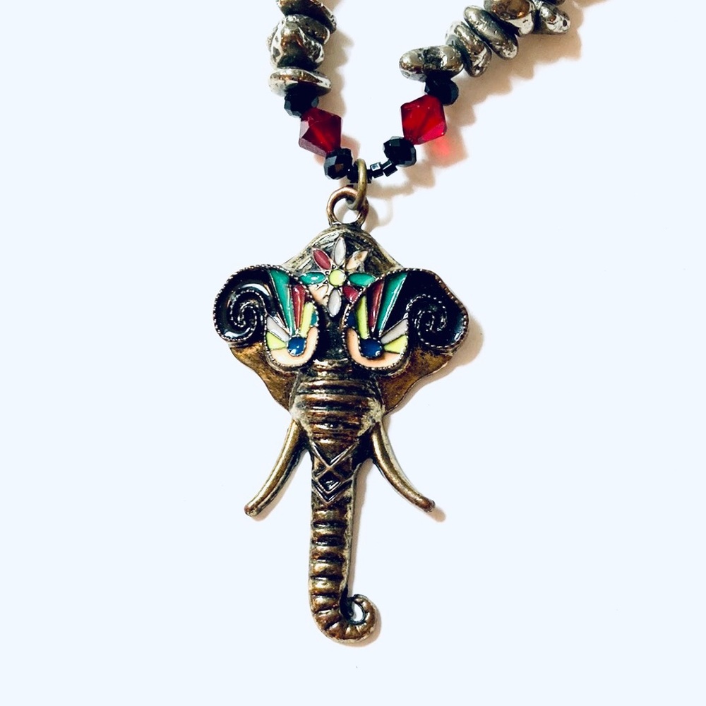 The Majestic Elephant Statement Necklace